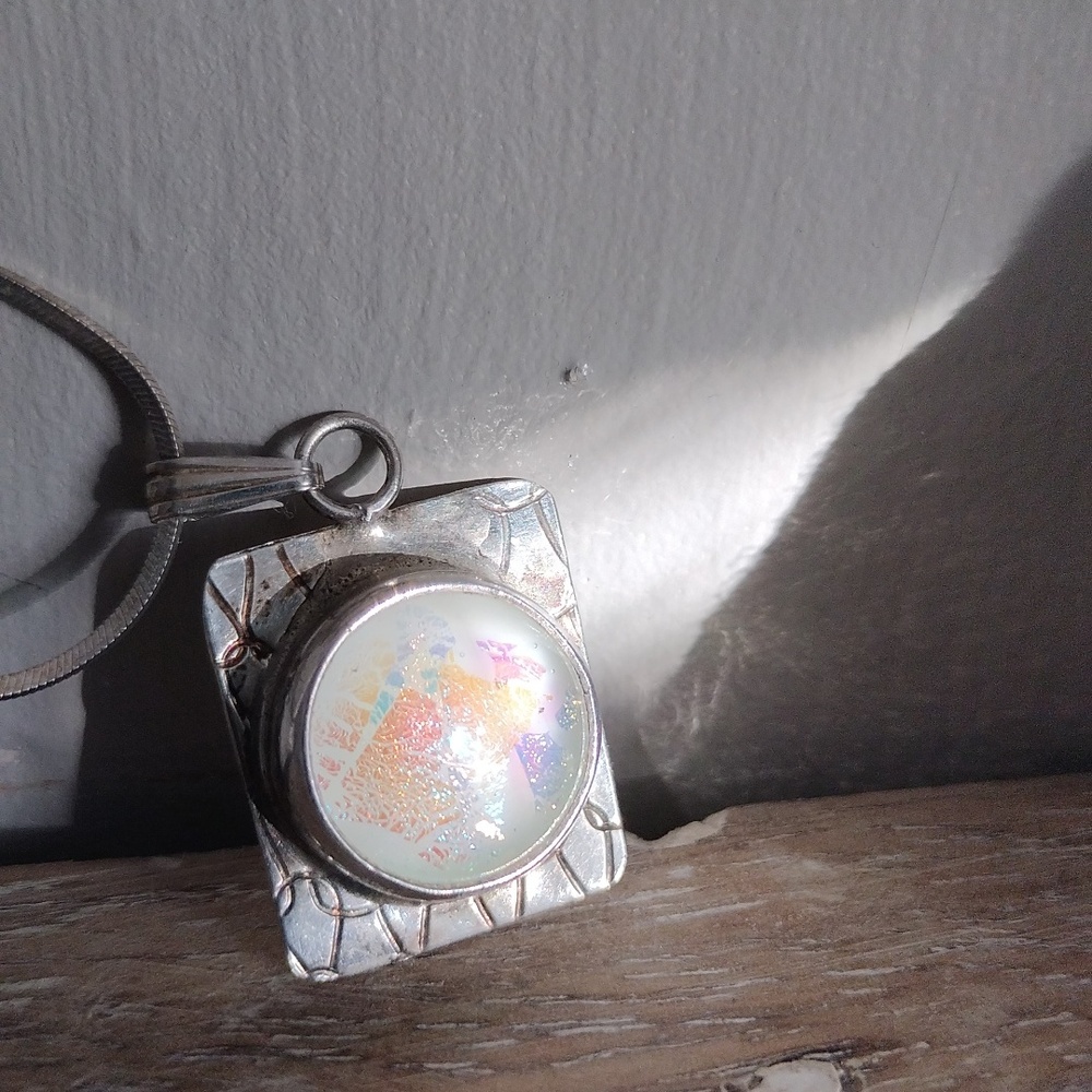 Beautiful Sterling Silver Artisans Sterling Necklace